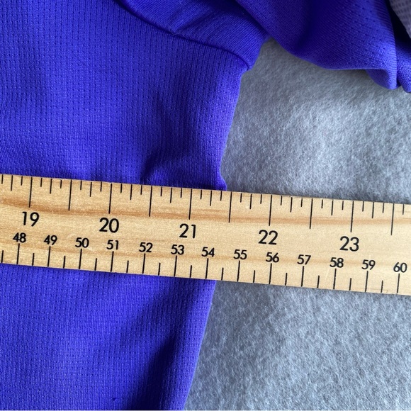 Adidas Golf Polo Climachill Purple Men’s Size Medium/Large - Picture 9 of 10